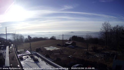 Pohled na jih, hrad Trosky