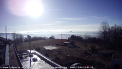 Pohled na jih, hrad Trosky