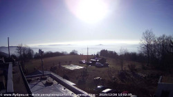 Pohled na jih, hrad Trosky