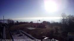 Pohled na jih, hrad Trosky