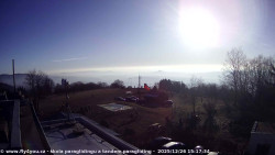 Pohled na jih, hrad Trosky