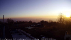 Pohled na jih, hrad Trosky