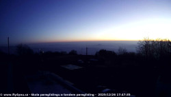 Pohled na jih, hrad Trosky