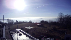 Pohled na jih, hrad Trosky