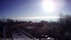 Pohled na jih, hrad Trosky