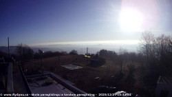 Pohled na jih, hrad Trosky