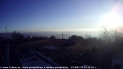 Pohled na jih, hrad Trosky