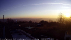 Pohled na jih, hrad Trosky