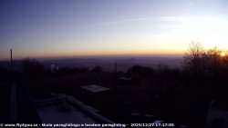 Pohled na jih, hrad Trosky