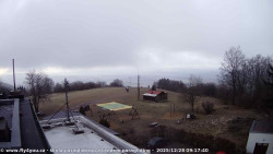 Pohled na jih, hrad Trosky