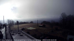 Pohled na jih, hrad Trosky