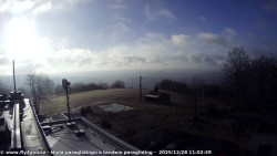 Pohled na jih, hrad Trosky