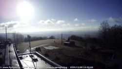 Pohled na jih, hrad Trosky