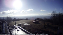 Pohled na jih, hrad Trosky