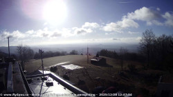 Pohled na jih, hrad Trosky