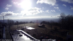 Pohled na jih, hrad Trosky