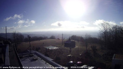 Pohled na jih, hrad Trosky