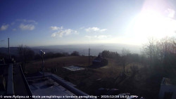 Pohled na jih, hrad Trosky