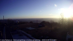 Pohled na jih, hrad Trosky