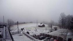 Pohled na jih, hrad Trosky