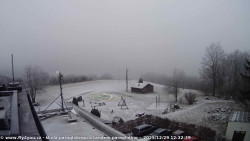 Pohled na jih, hrad Trosky