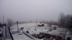 Pohled na jih, hrad Trosky