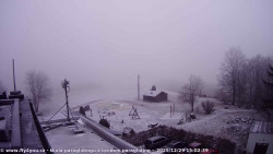 Pohled na jih, hrad Trosky