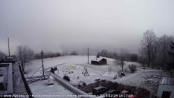 Pohled na jih, hrad Trosky