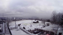 Pohled na jih, hrad Trosky