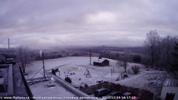 Pohled na jih, hrad Trosky