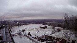 Pohled na jih, hrad Trosky