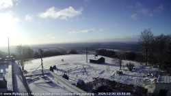 Pohled na jih, hrad Trosky