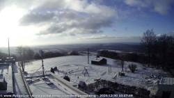 Pohled na jih, hrad Trosky