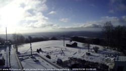 Pohled na jih, hrad Trosky