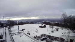 Pohled na jih, hrad Trosky