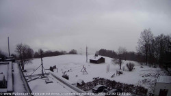 Pohled na jih, hrad Trosky