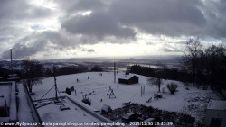 Pohled na jih, hrad Trosky