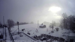 Pohled na jih, hrad Trosky