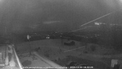 Pohled na jih, hrad Trosky