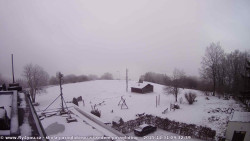 Pohled na jih, hrad Trosky