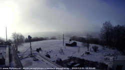 Pohled na jih, hrad Trosky