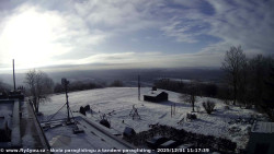 Pohled na jih, hrad Trosky