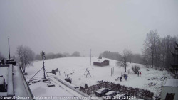 Pohled na jih, hrad Trosky