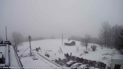 Pohled na jih, hrad Trosky