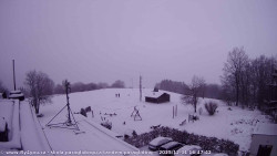 Pohled na jih, hrad Trosky