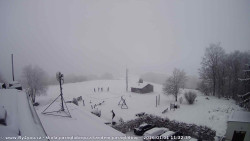 Pohled na jih, hrad Trosky