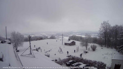 Pohled na jih, hrad Trosky