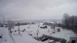 Pohled na jih, hrad Trosky