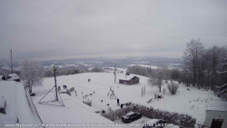 Pohled na jih, hrad Trosky