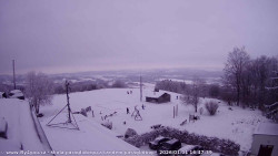 Pohled na jih, hrad Trosky